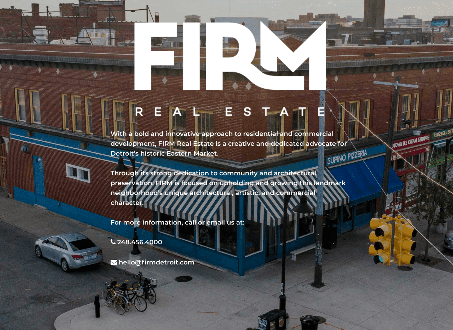 Firm Real Estate: Repositioning a new developer in Eastern Market
