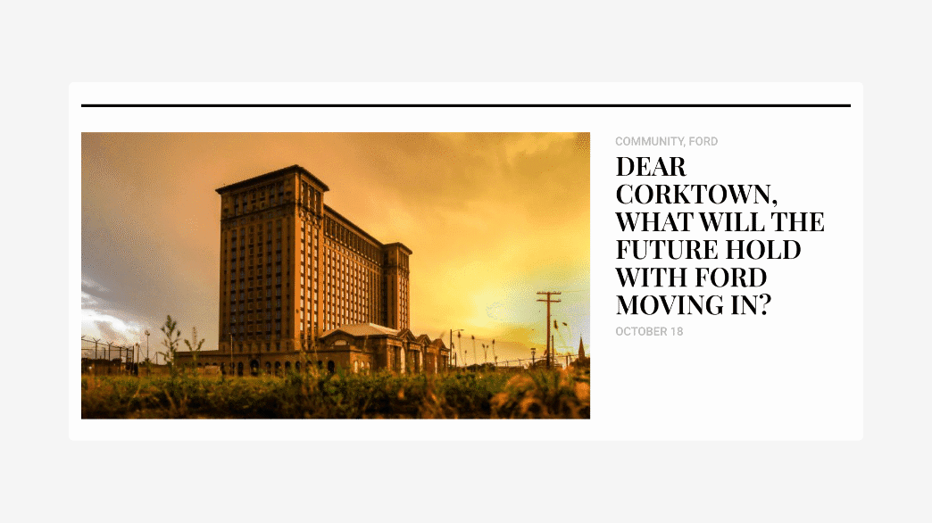 Ford Motor Company project photography